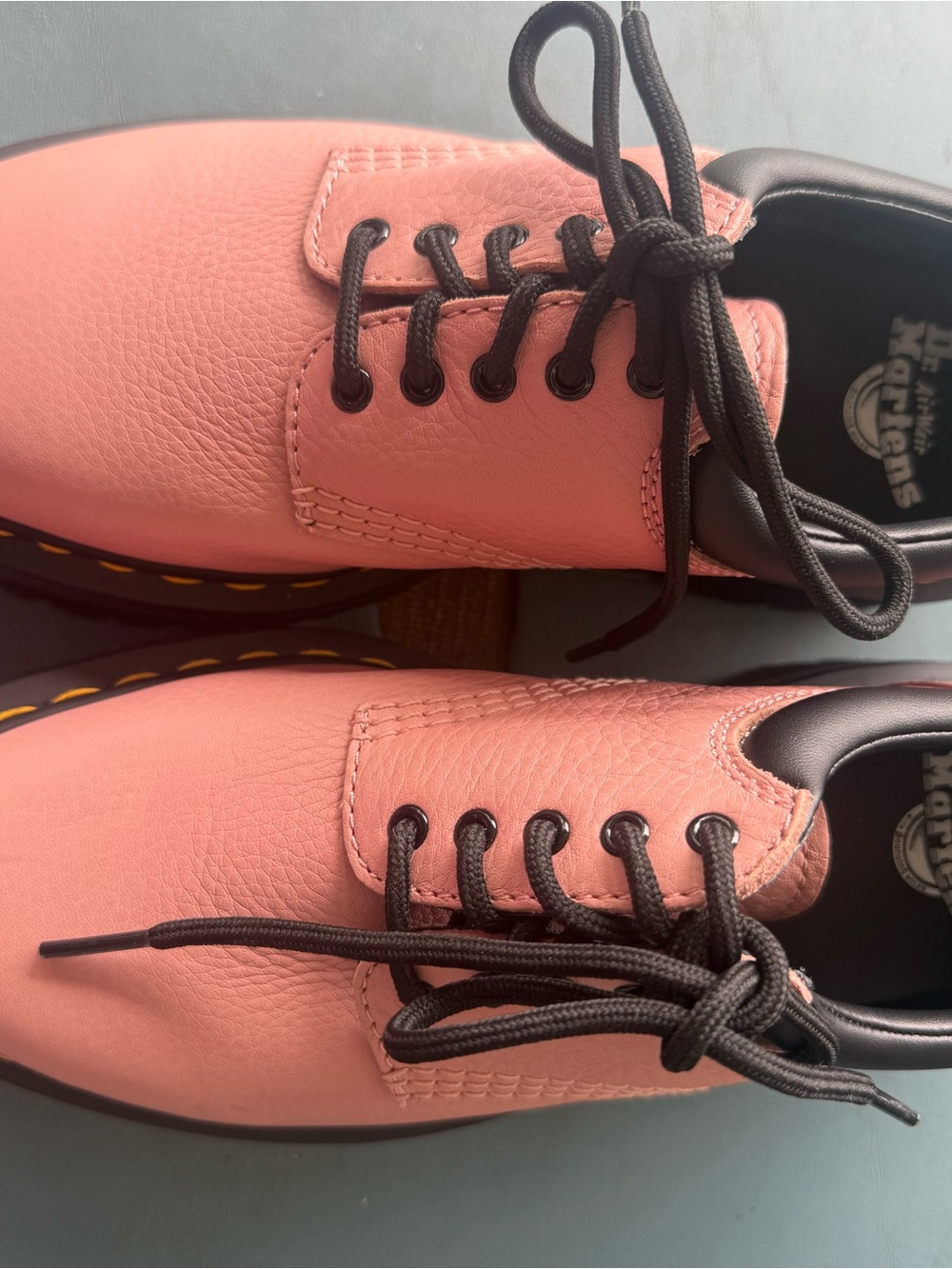 Dr. Martens 8053 Quad Pink Leather Platform Oxford Shoes Women’s 8 EU 39